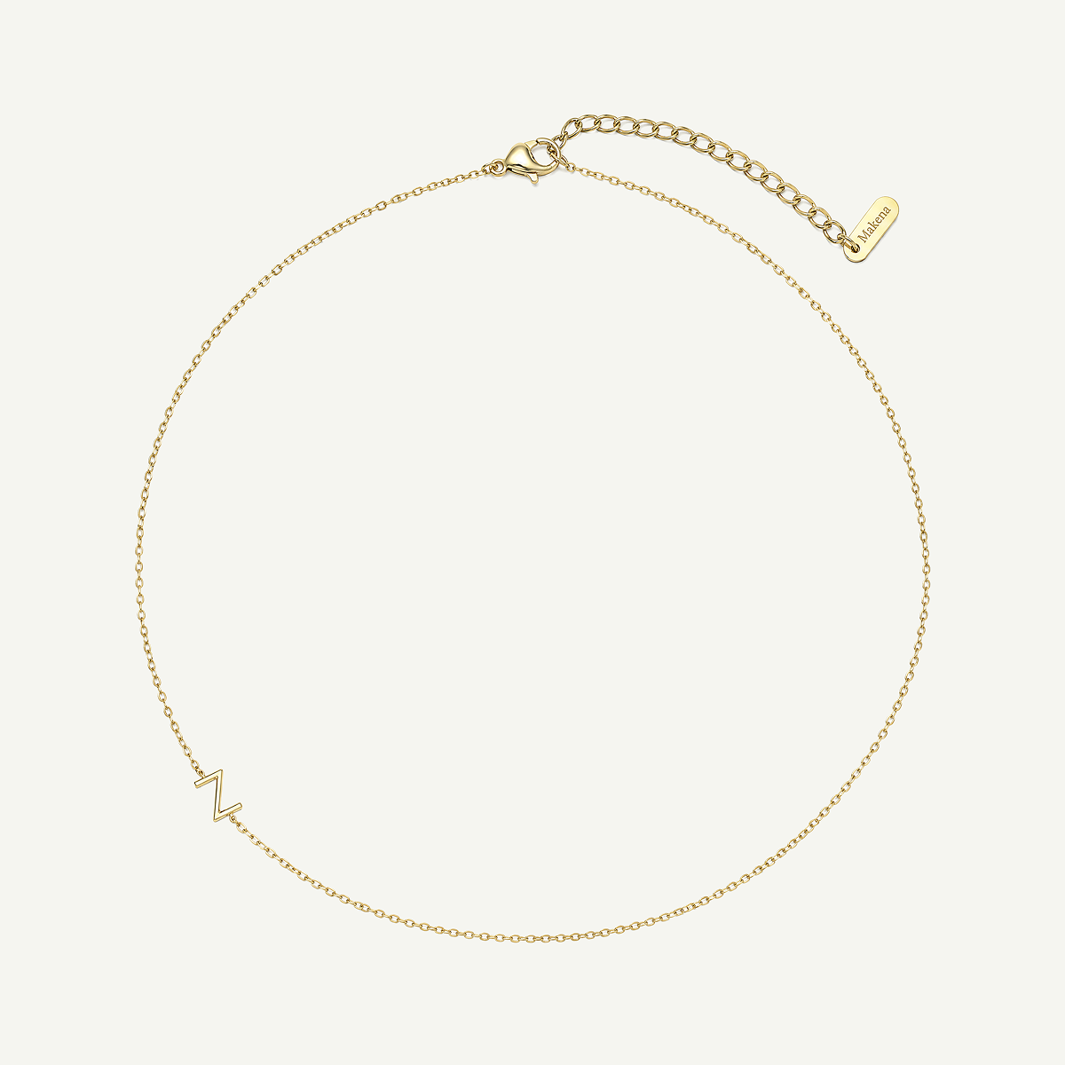 Alia Monogram Necklace