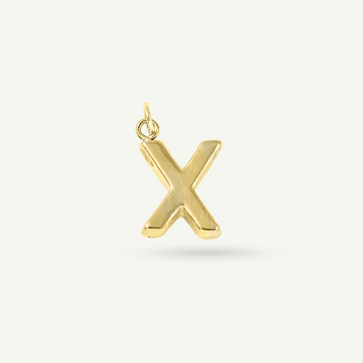 Floating Monogram Letter Charm