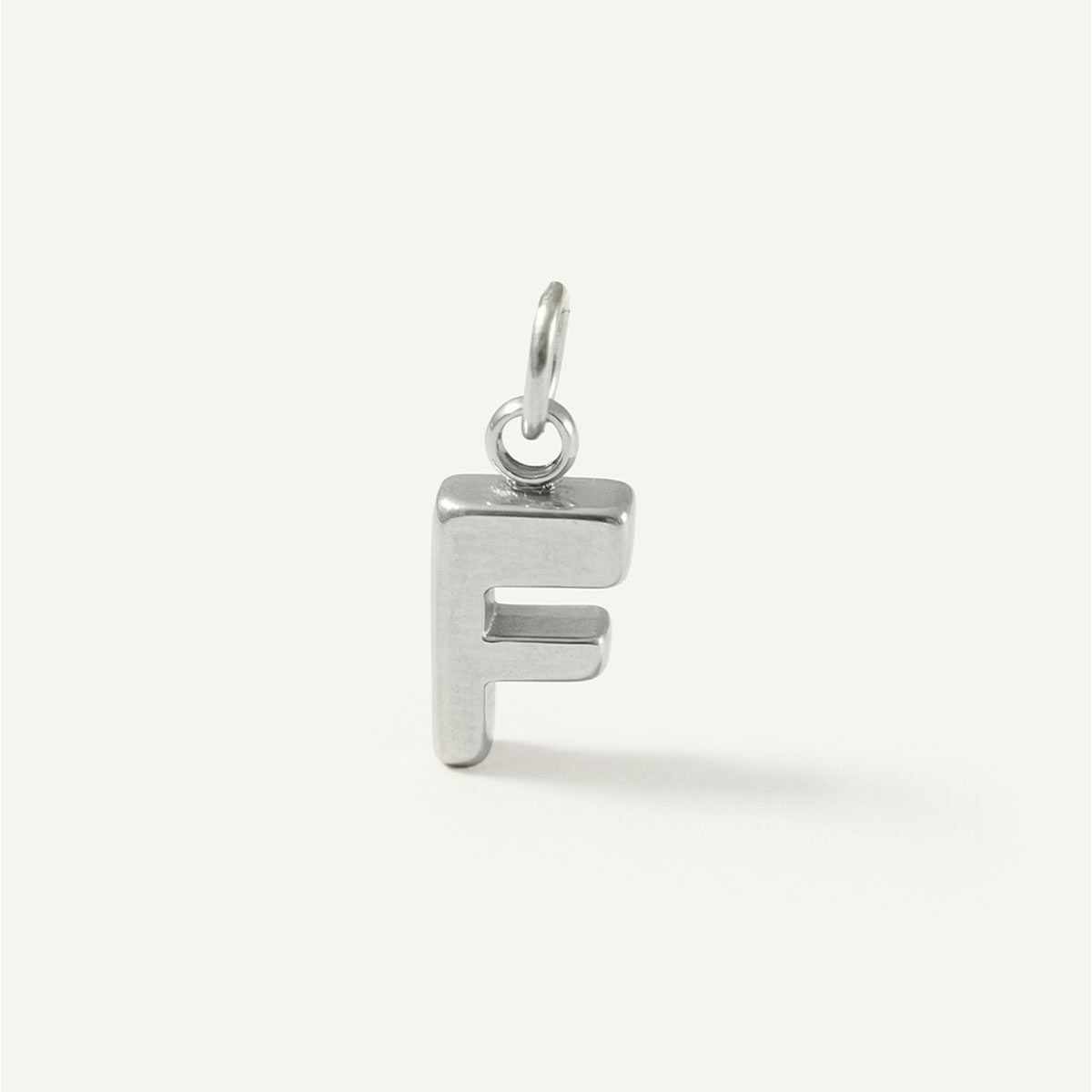 Floating Monogram Letter Charm