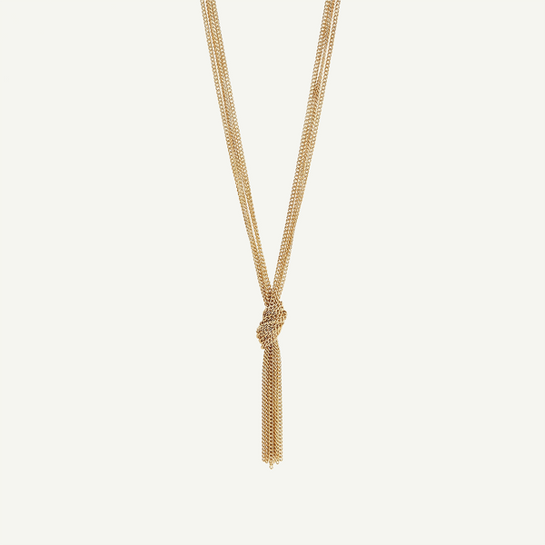Golden Tassle Necklace