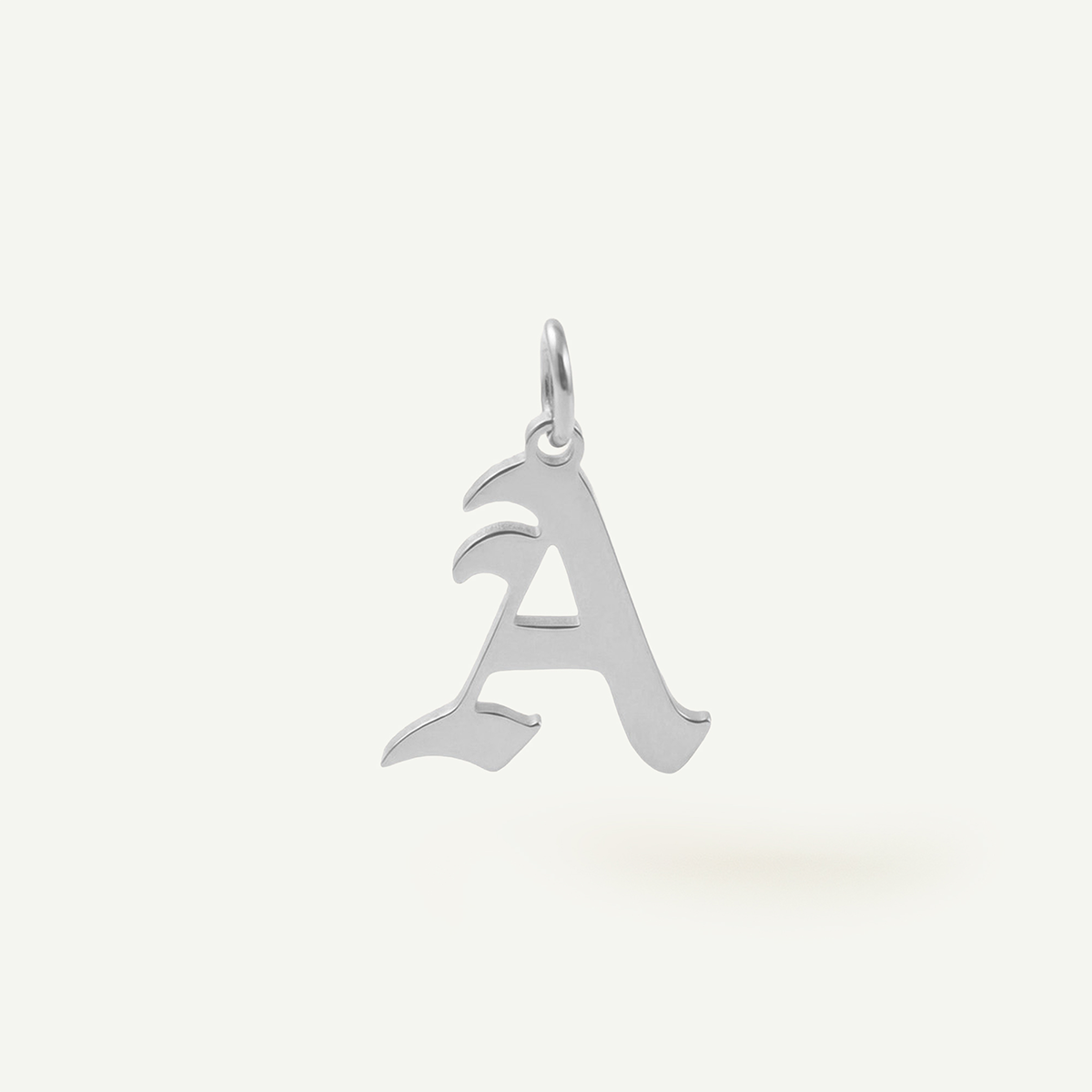Old English Monogram Charm