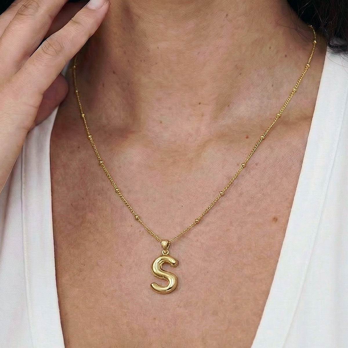 The Lauren Monogram Necklace