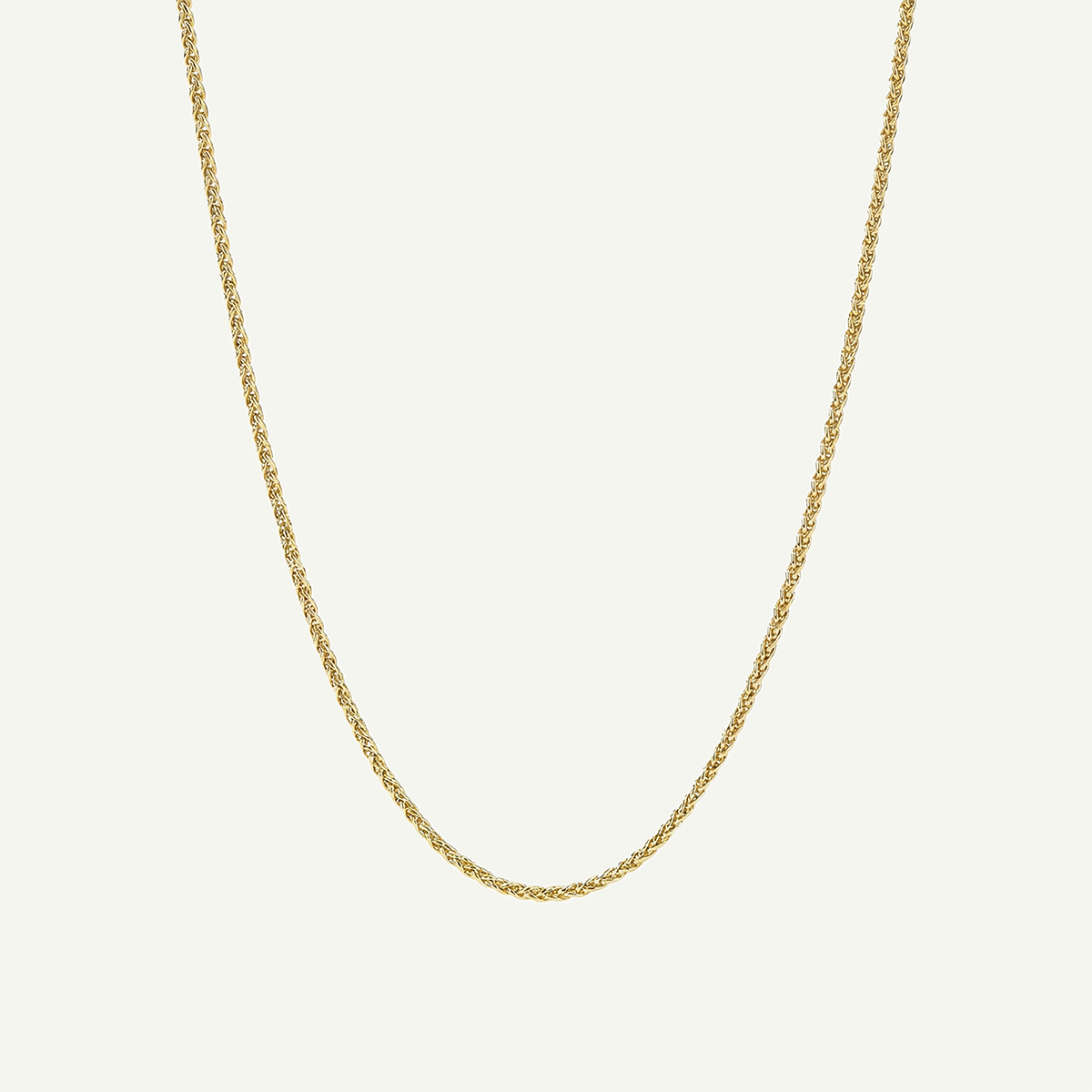 Rounded Rope Chain Necklace