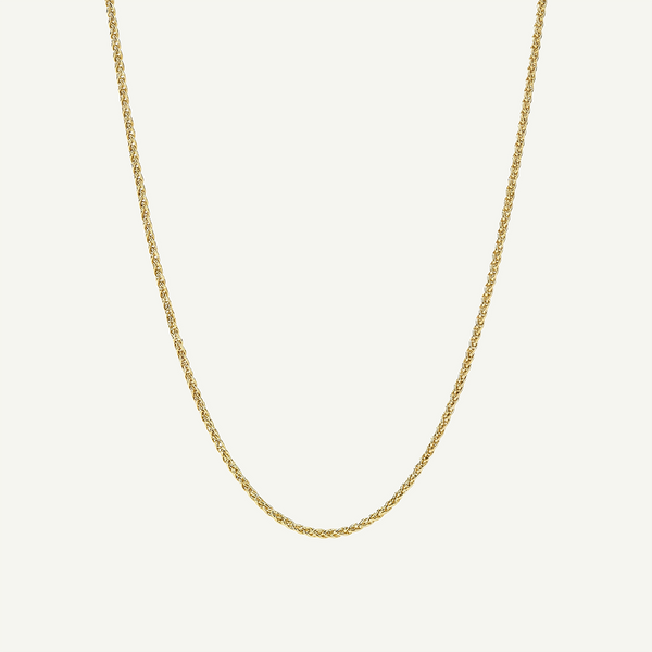 Rounded Rope Chain Necklace