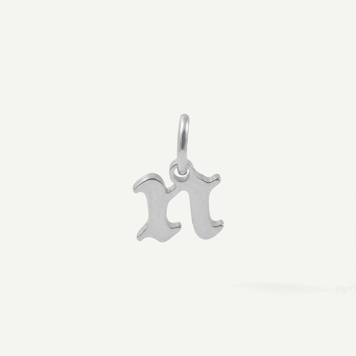 Old English Lowercase Monogram Charm