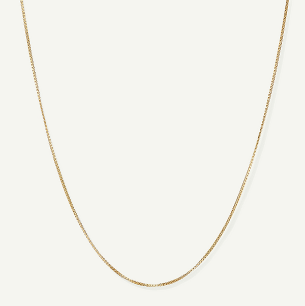 Box Chain 1.1mm Threader Necklace