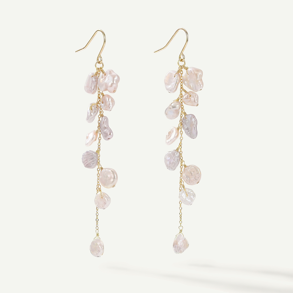 The Kiana Earrings, Gold