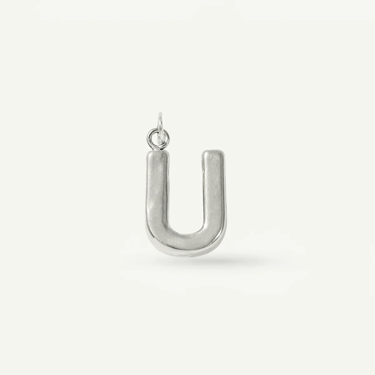 Floating Monogram Letter Charm