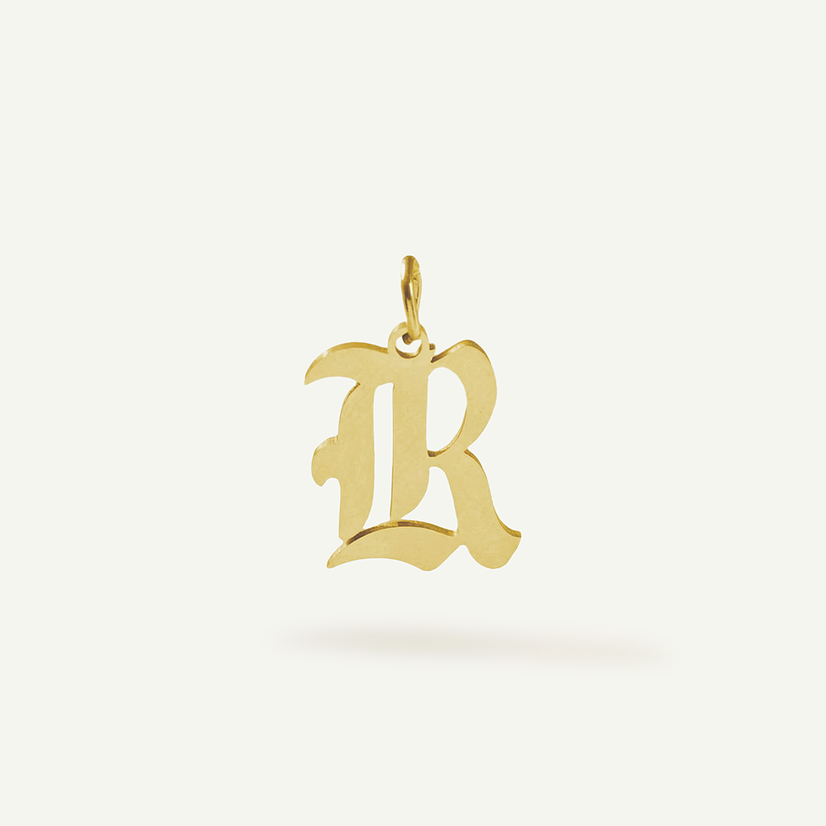 Old English Monogram Charm