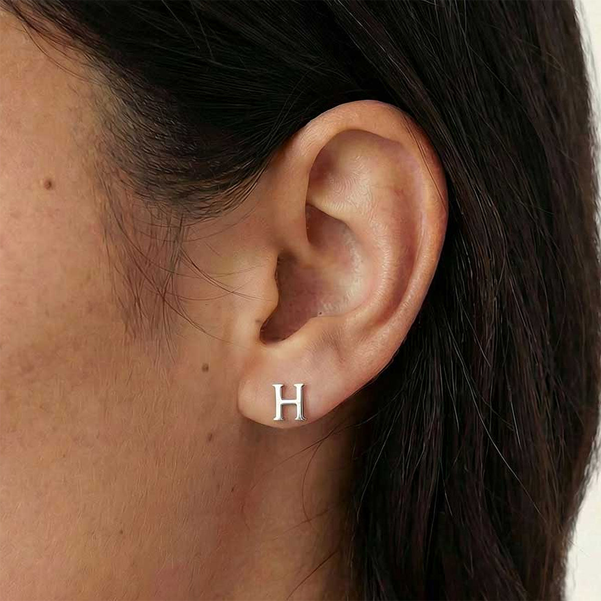 Basic Monogram Studs
