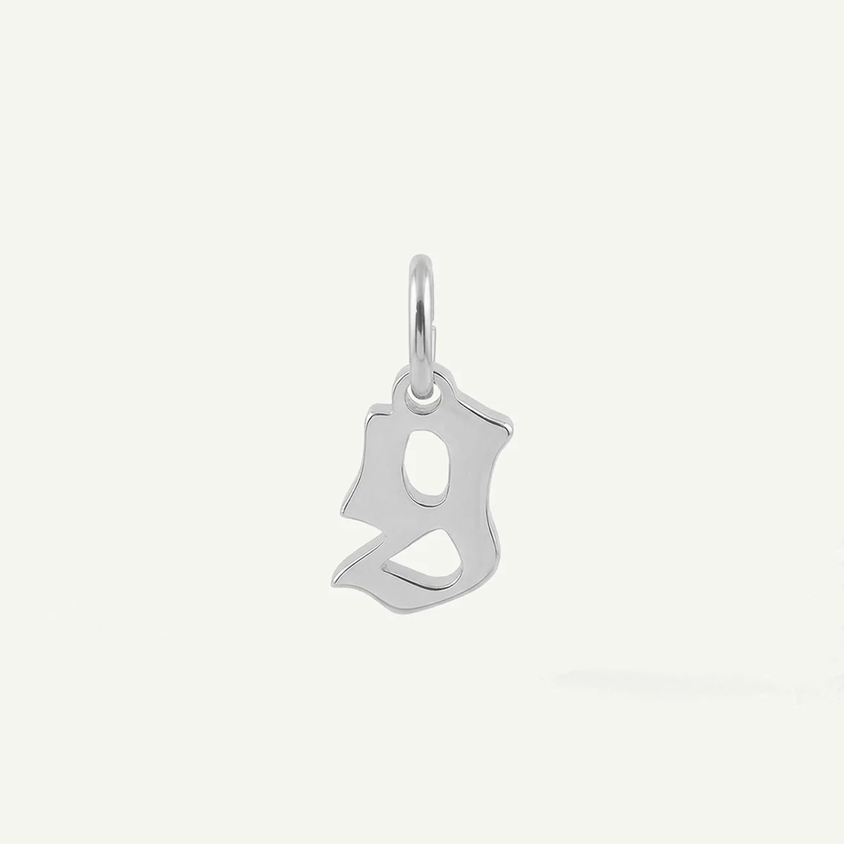Old English Lowercase Monogram Charm