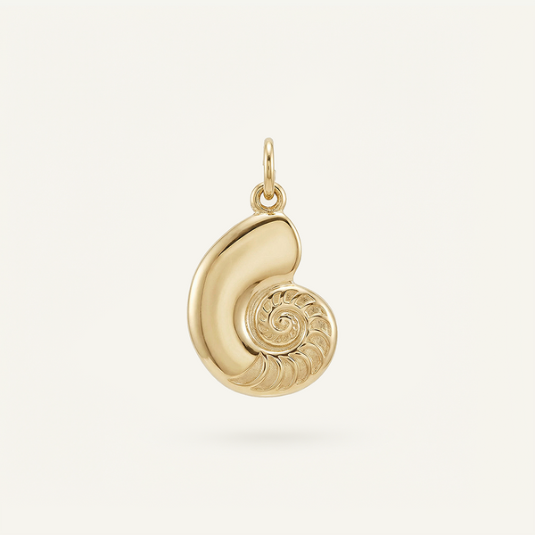 Nautilus Shell Charm