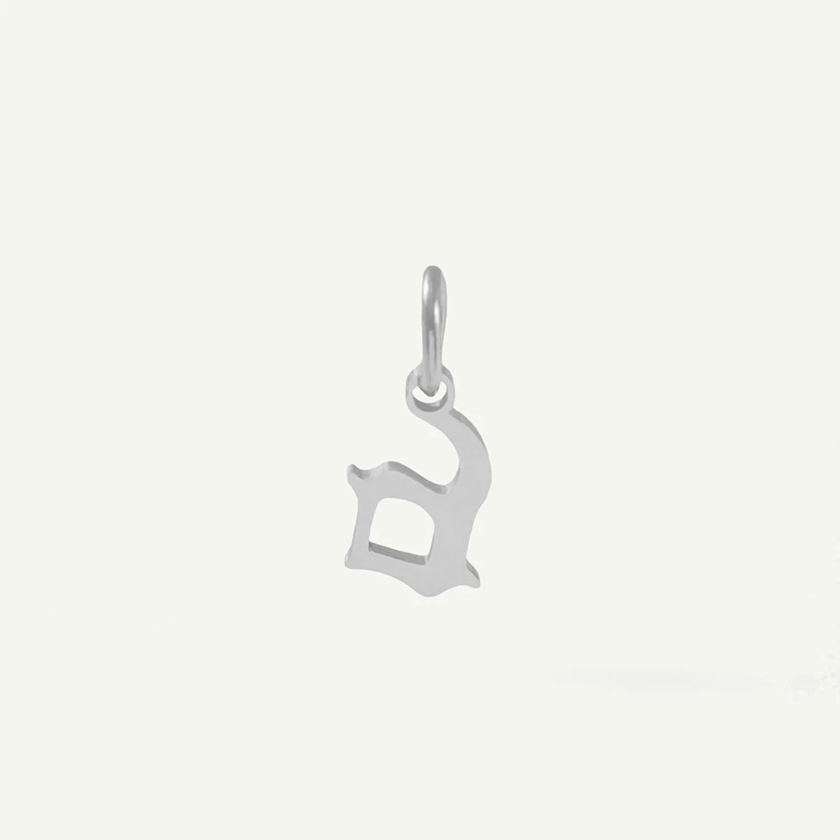Old English Lowercase Monogram Charm