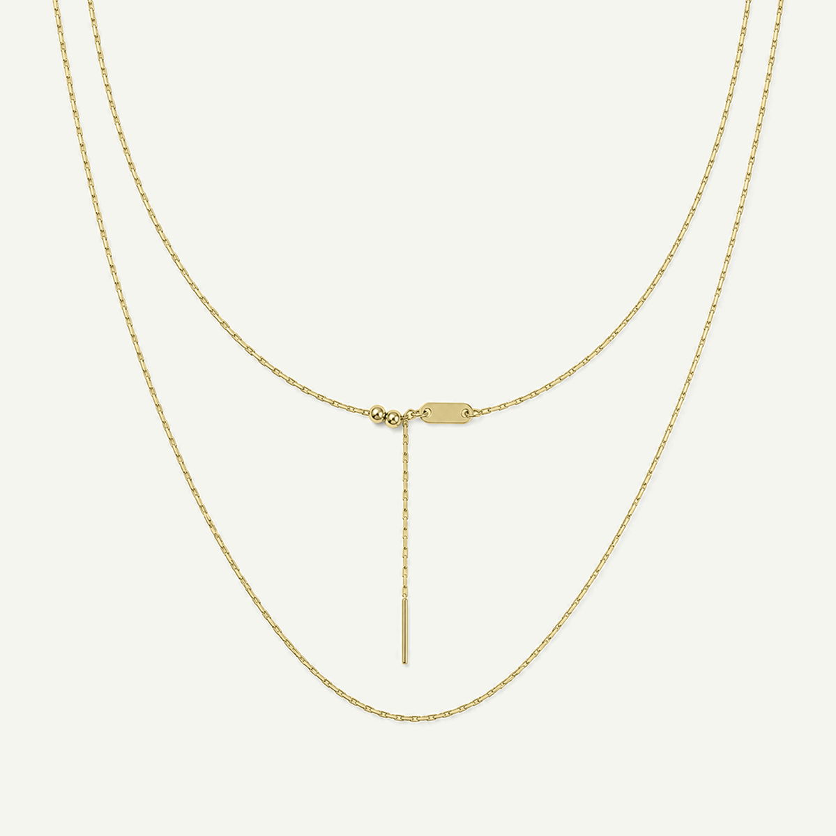 A1 Chain 0.9mm Threader Necklace