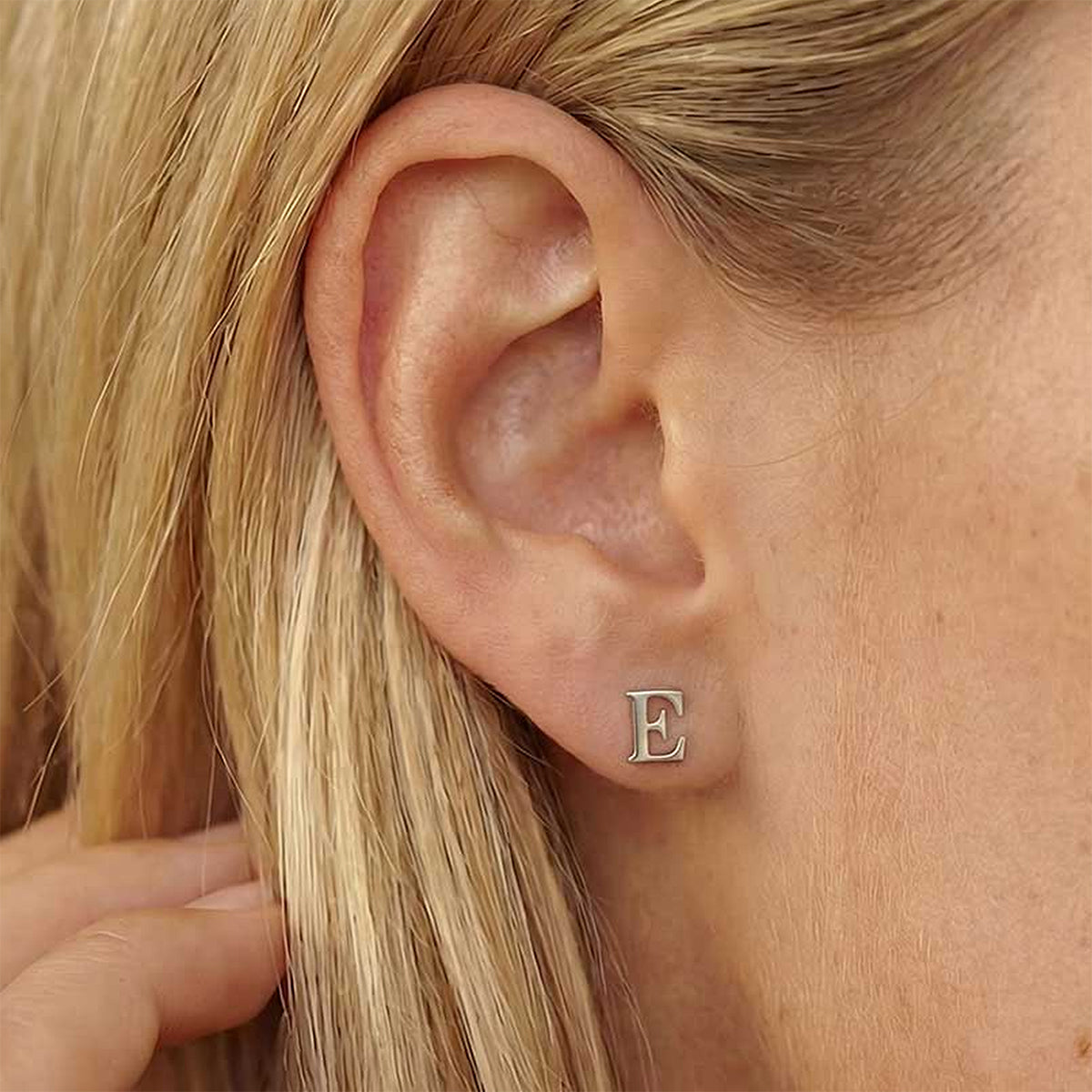 Basic Monogram Studs