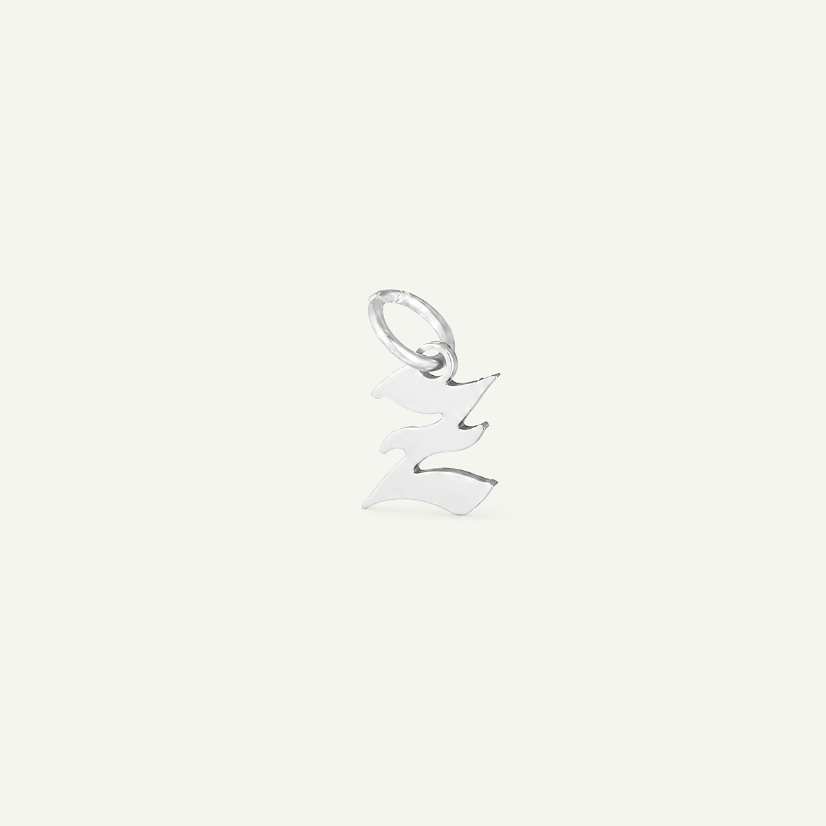 Old English Lowercase Monogram Charm