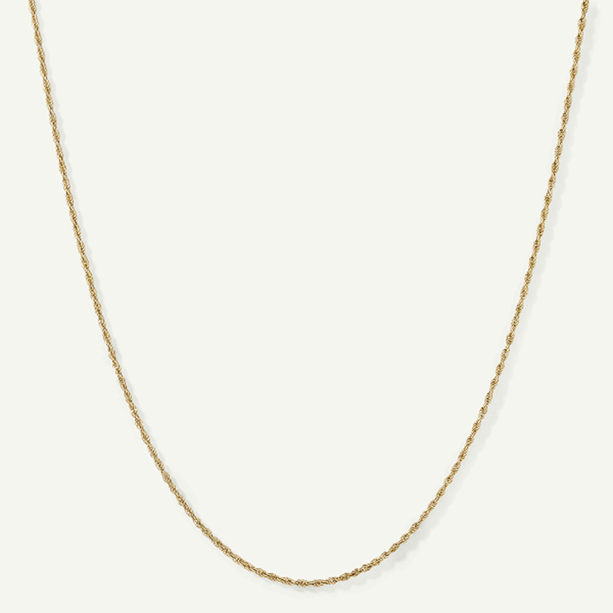 Rope 1.5mm Chain Threader Necklace