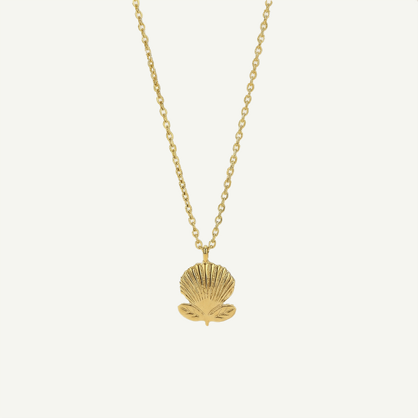 ‘Ōhi‘a Lehua Necklace, Gold