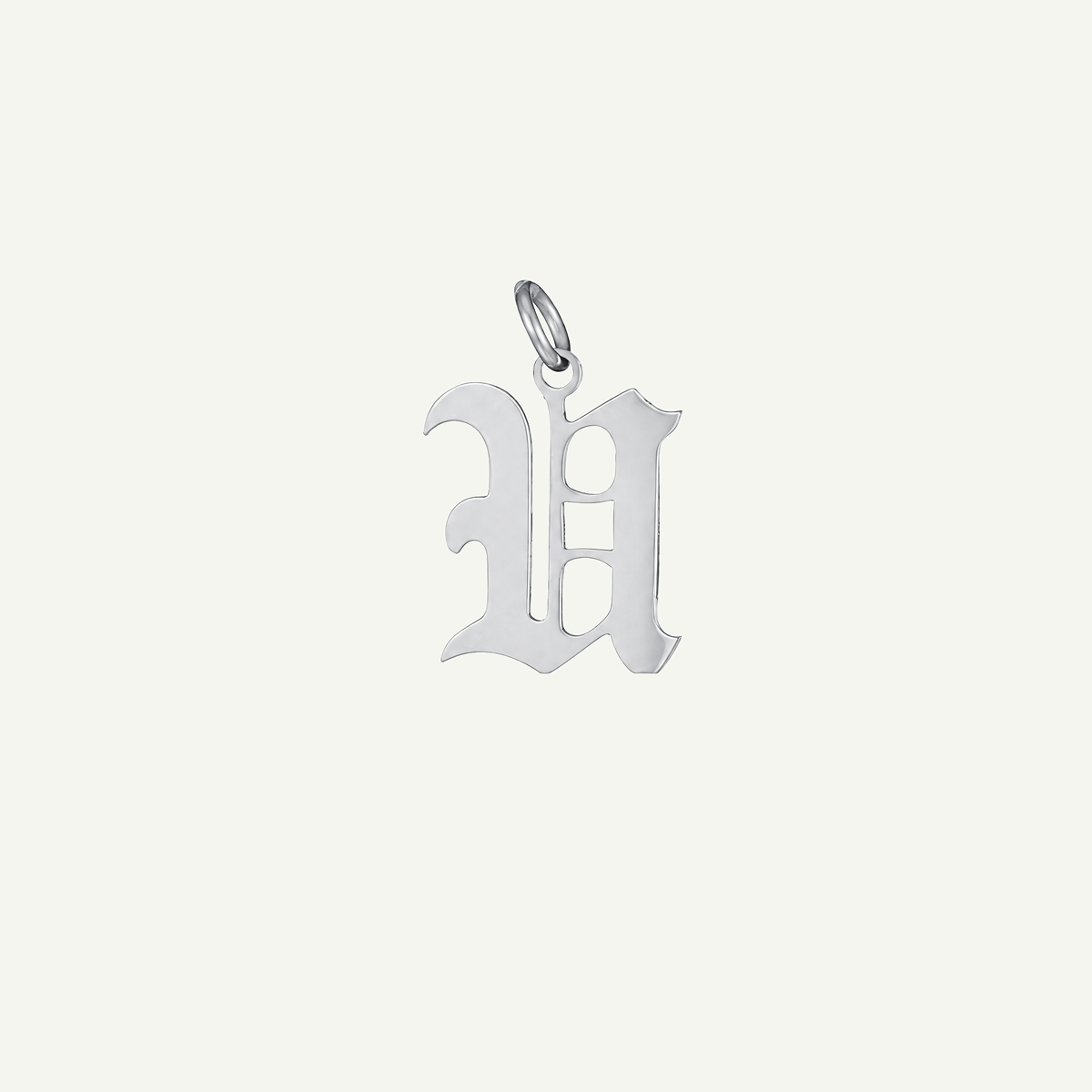 Old English Monogram Charm