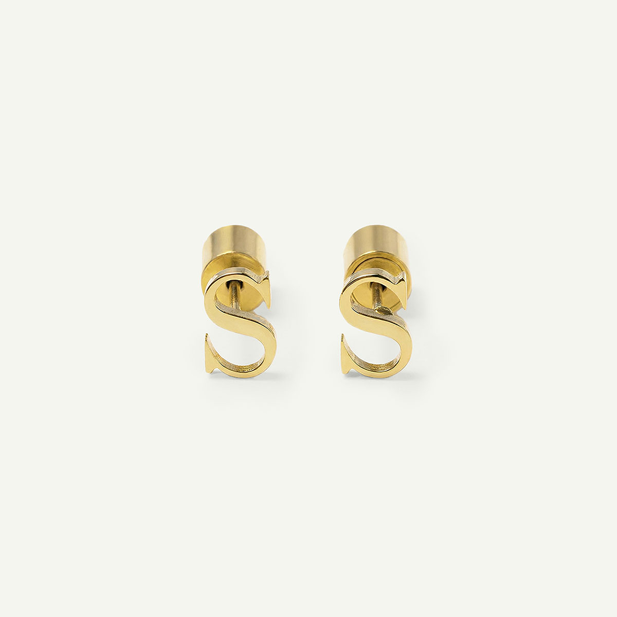 Basic Monogram Studs