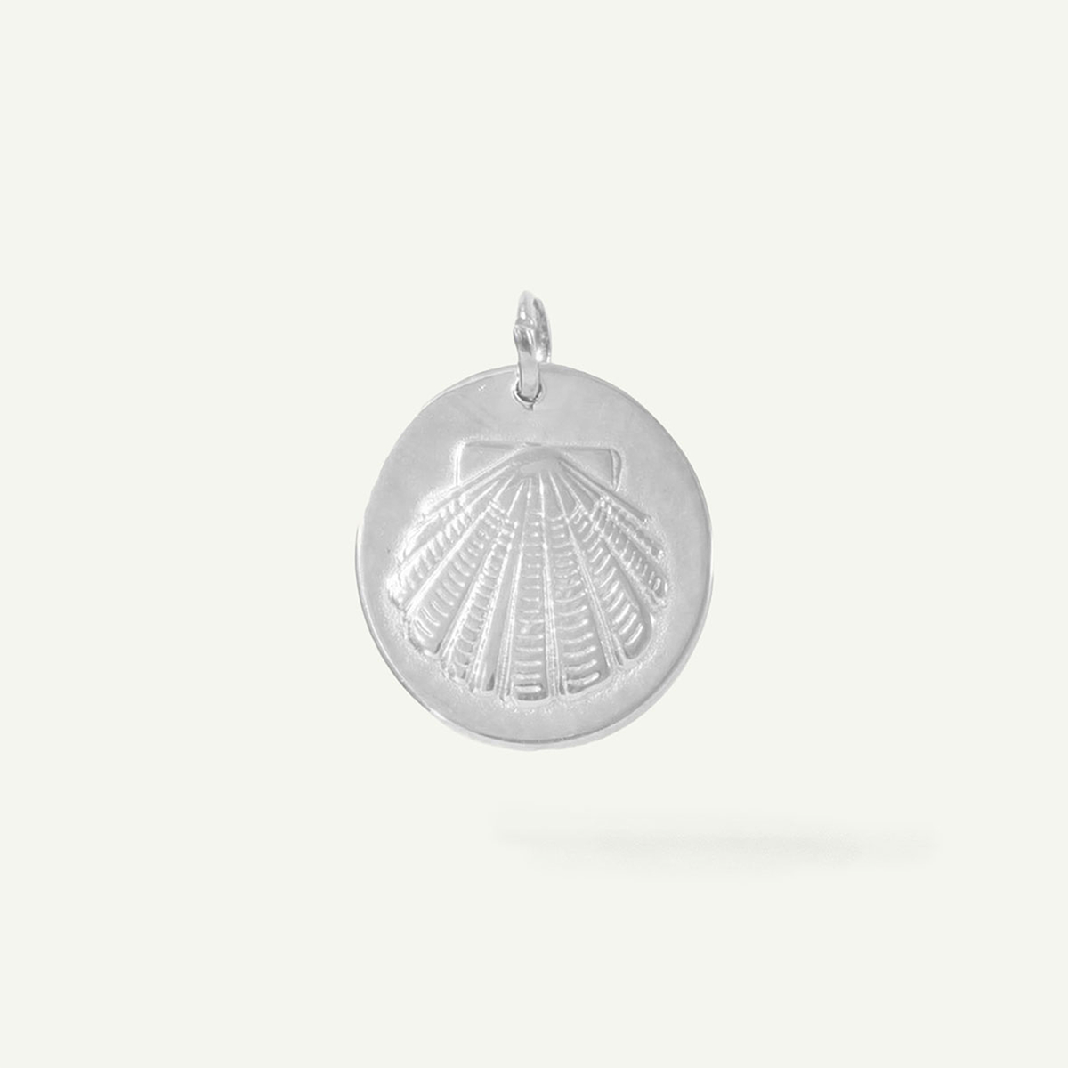 Shell Embossed Charm
