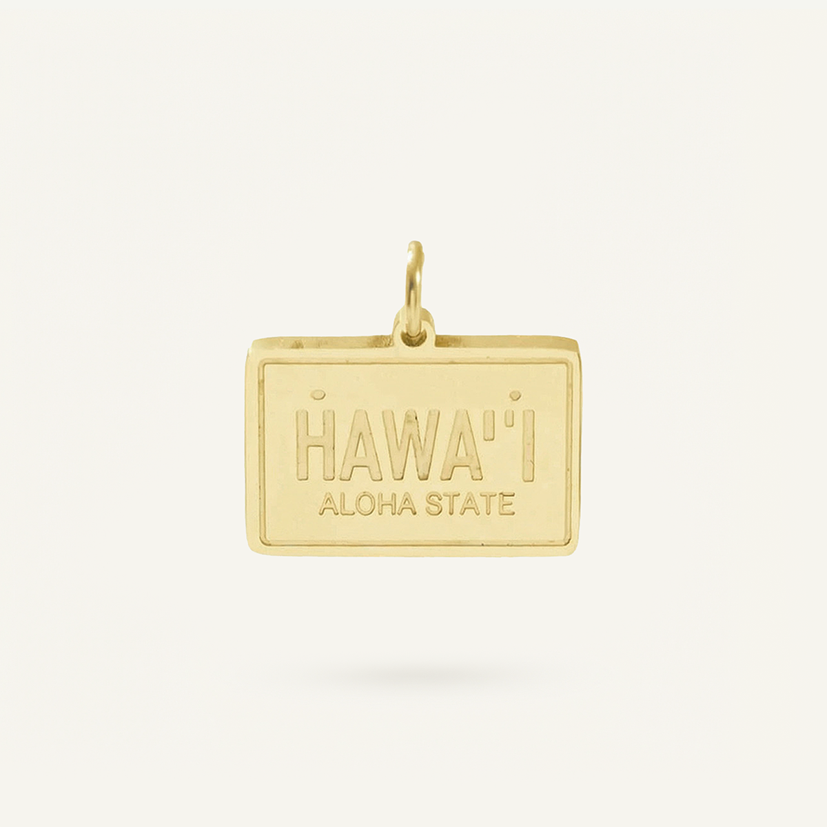 Hawaii License Plate Charm