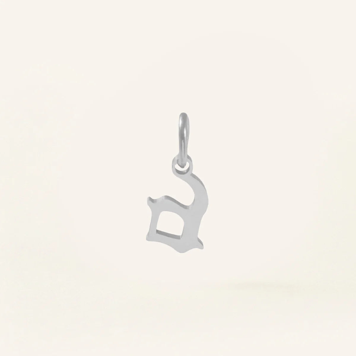 Old English Lowercase Monogram Charm