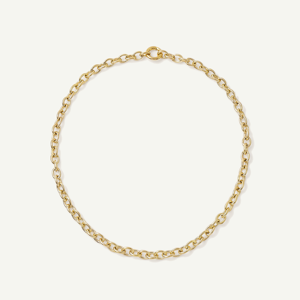Large Mini Ashely Necklace, Gold