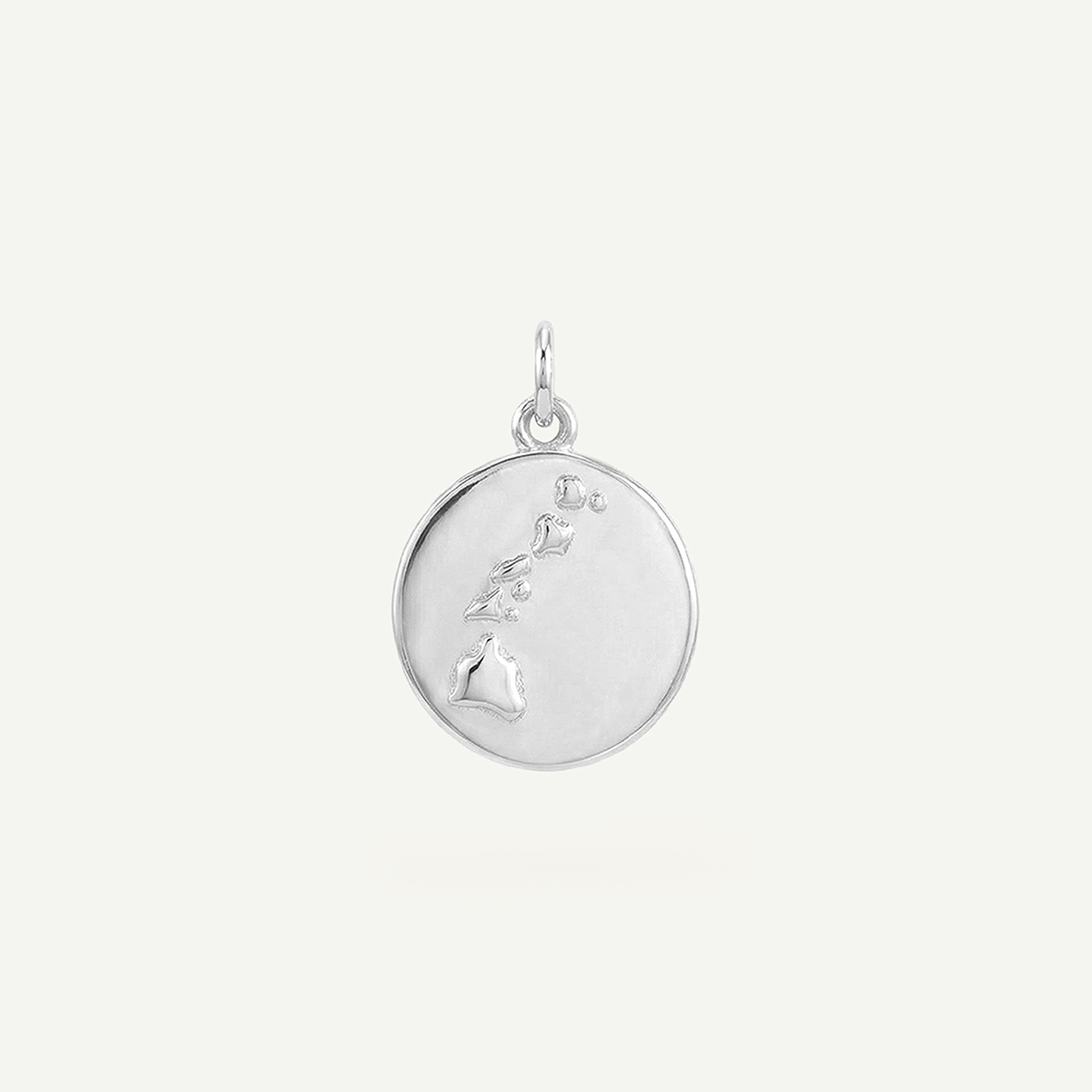 Hawaiian Islands Oval Charm