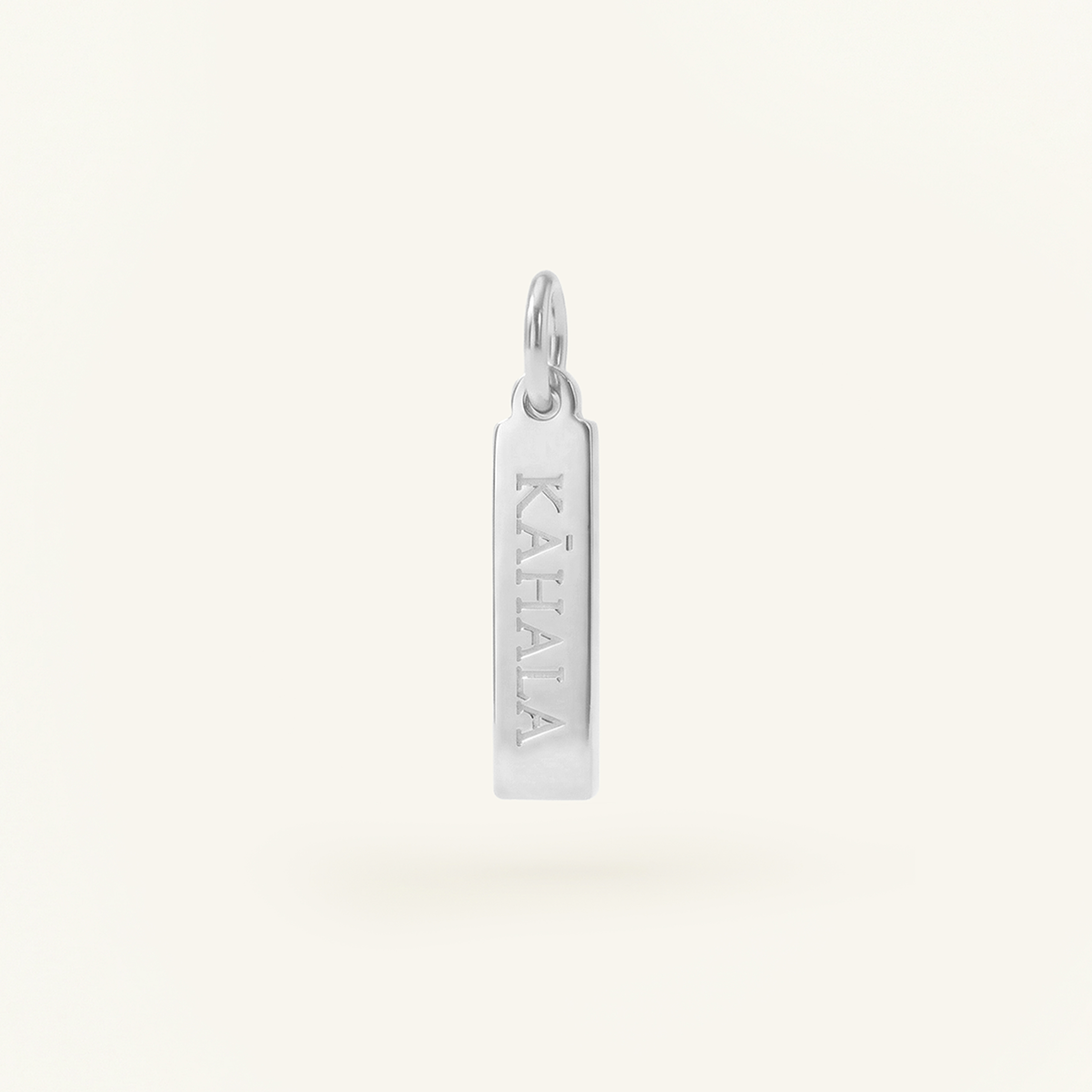 Kahala Rectangle Charm Silver