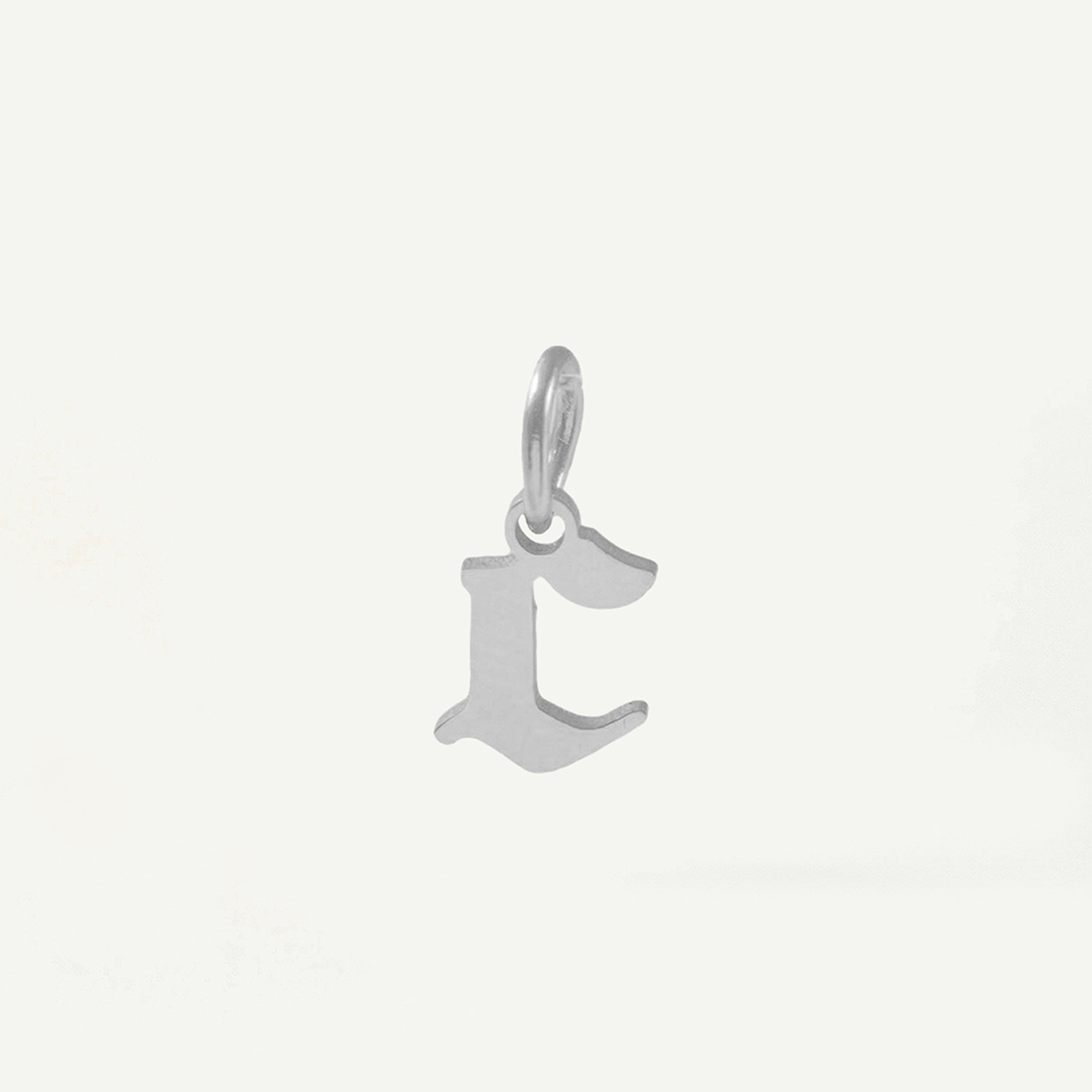 Old English Lowercase Monogram Charm