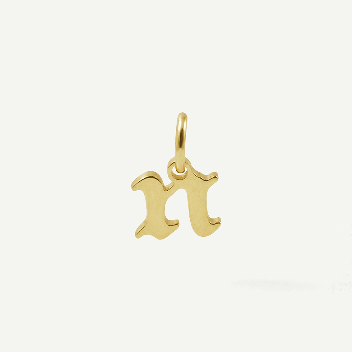 Old English Lowercase Monogram Charm