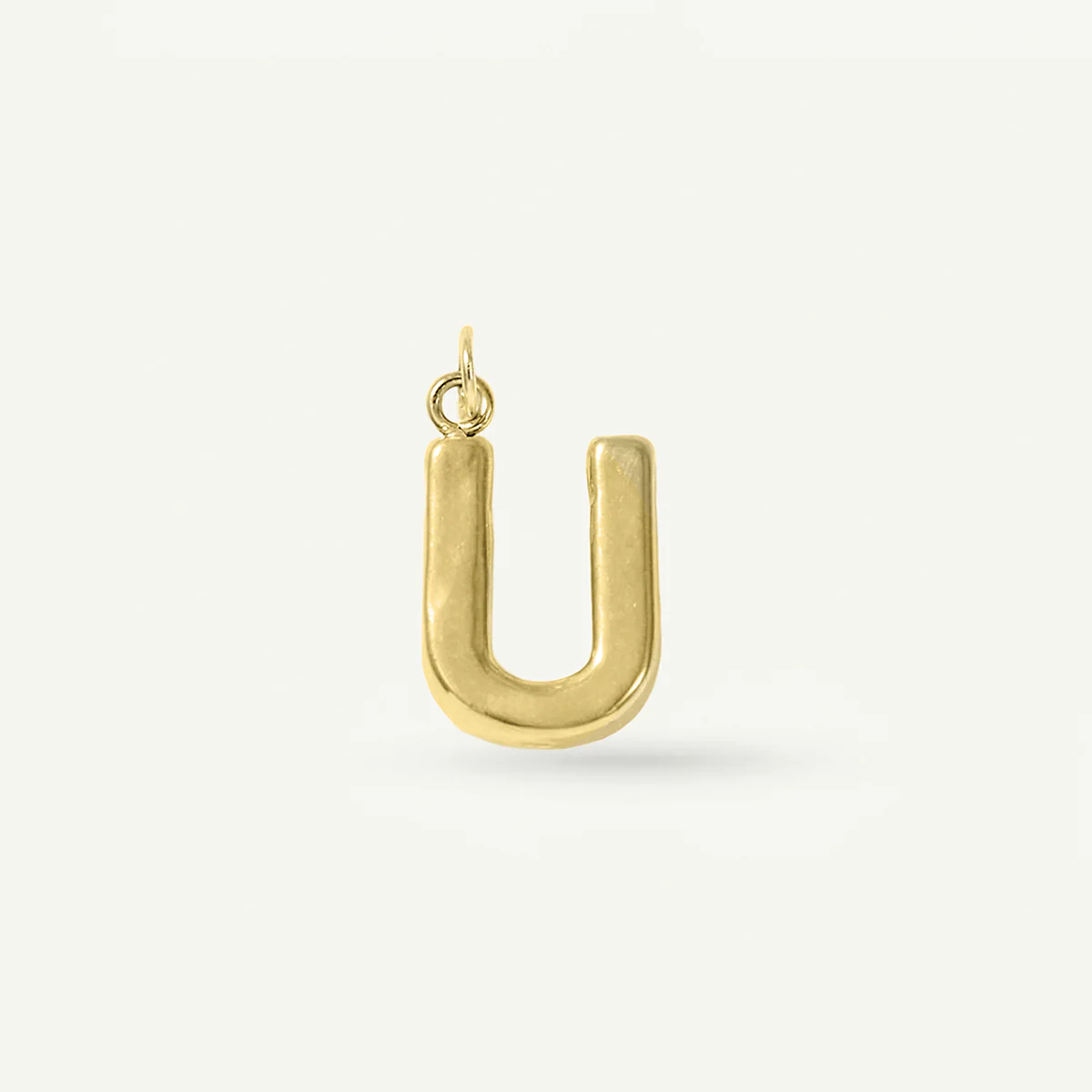 Floating Monogram Letter Charm
