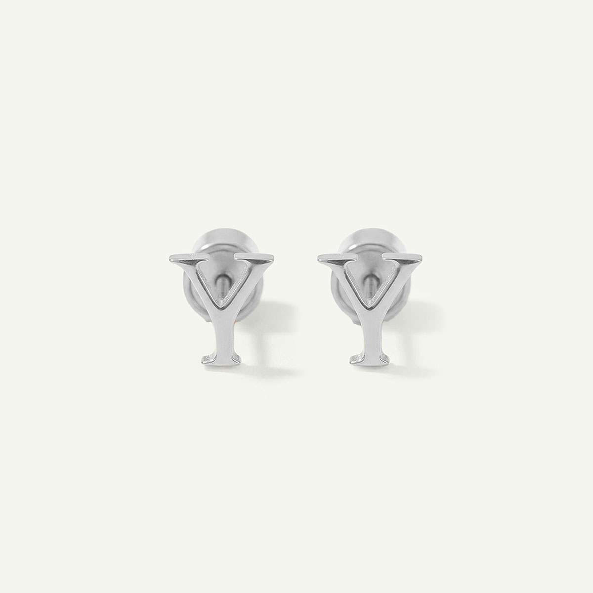 Basic Monogram Studs