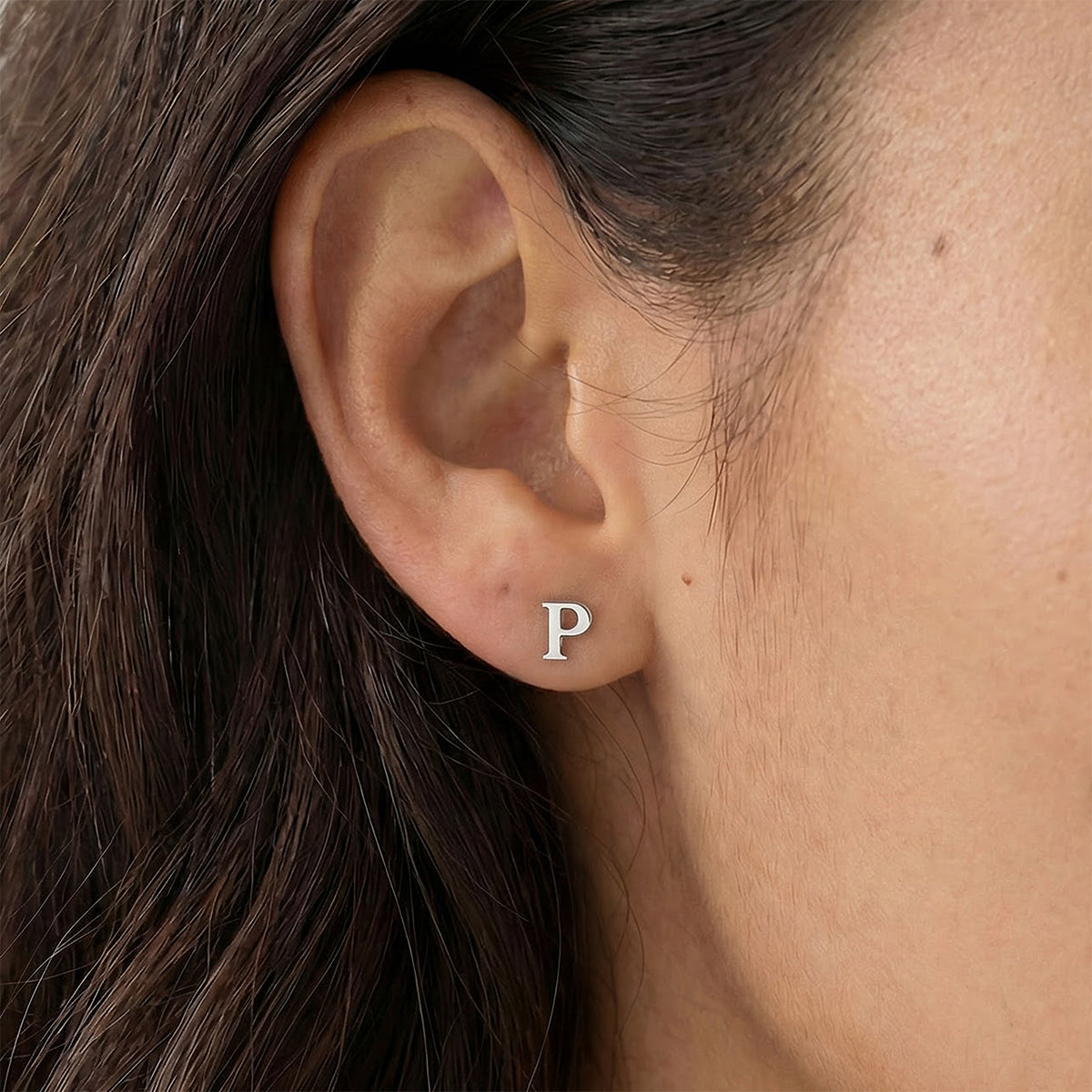 Basic Monogram Studs