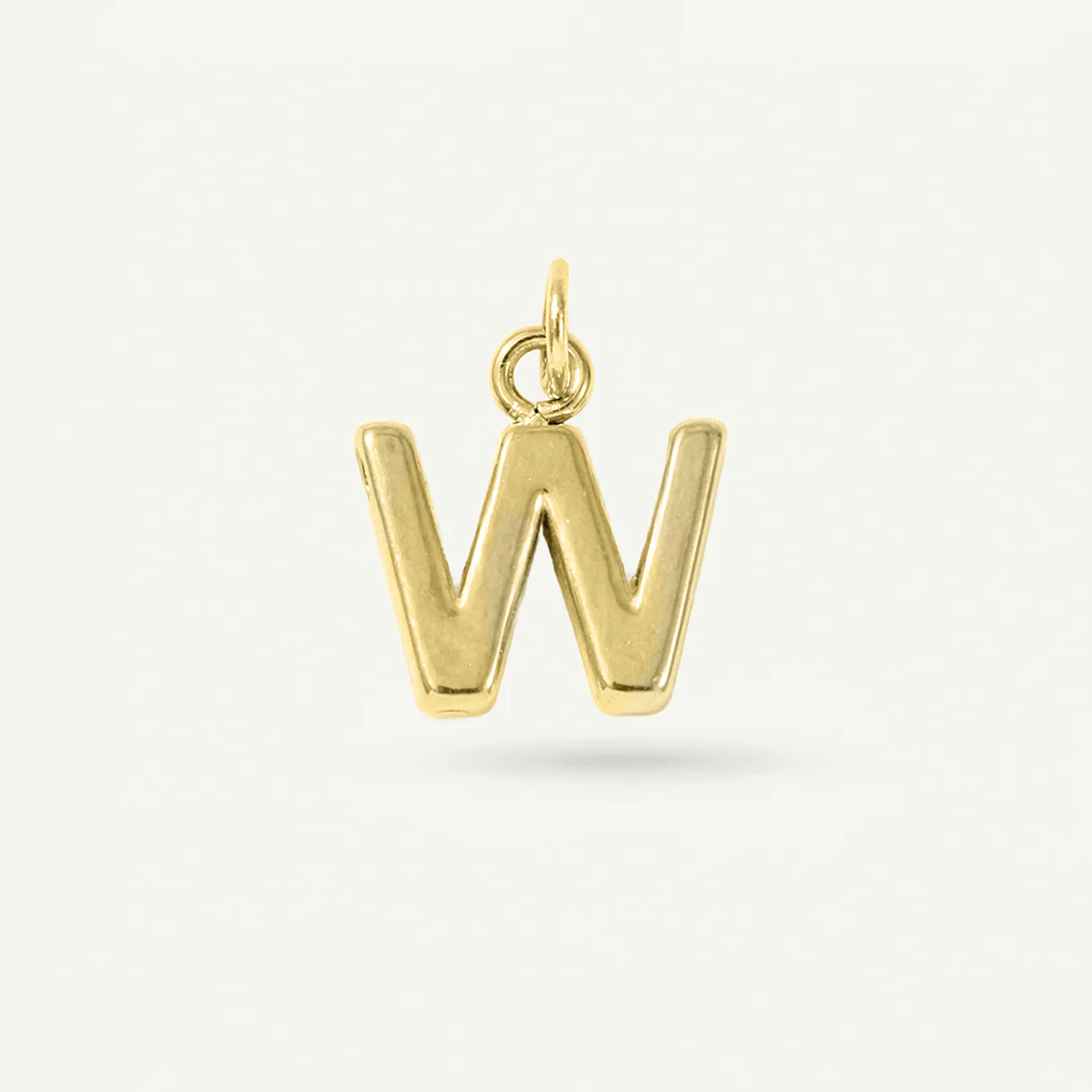 Floating Monogram Letter Charm