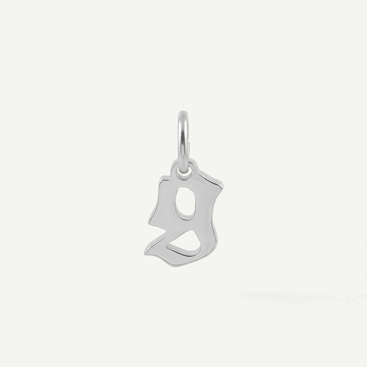 Old English Lowercase Monogram Charm