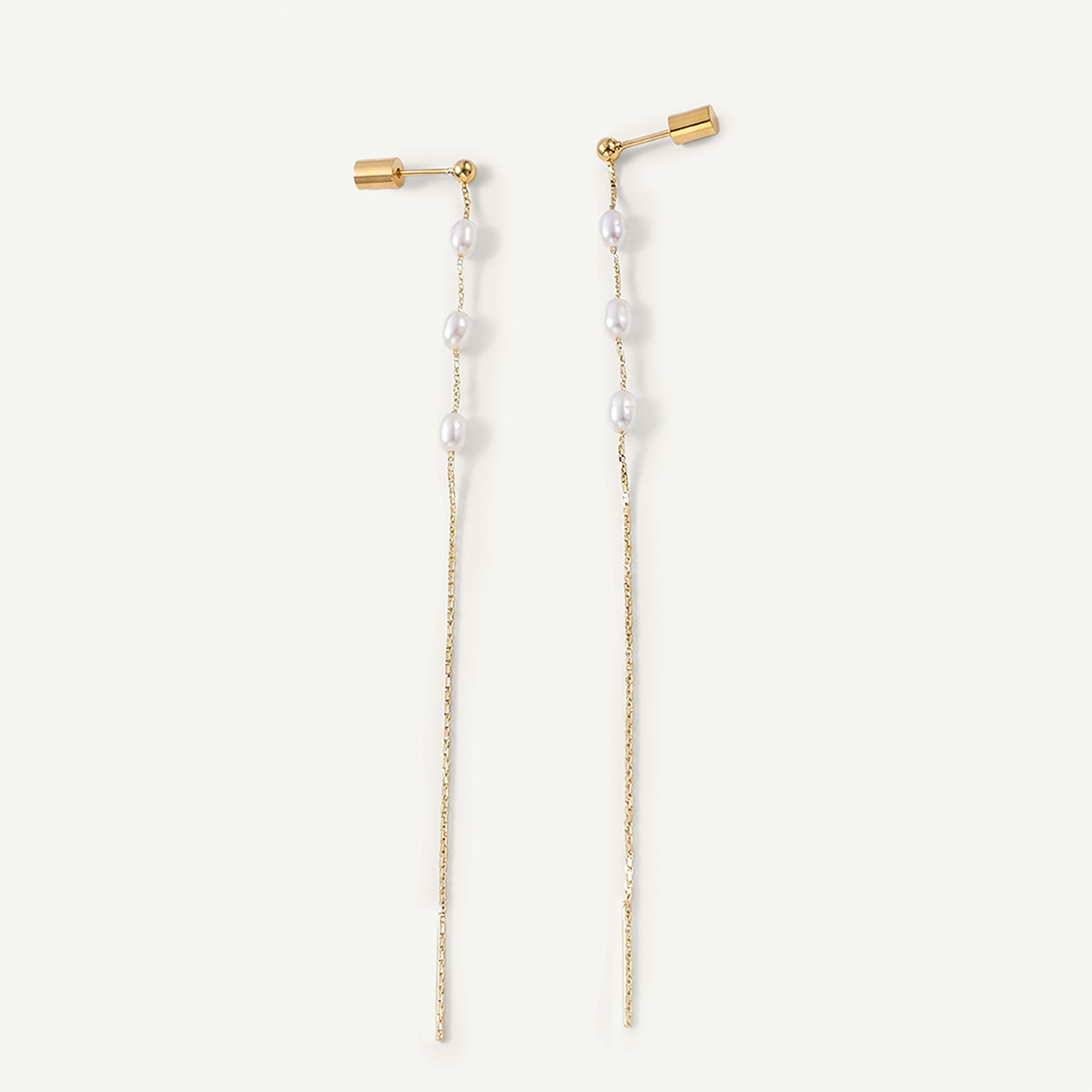 Kaulana Pearl Earrings, Gold