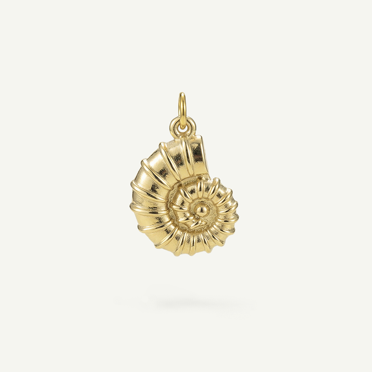 Swirl Shell Charm