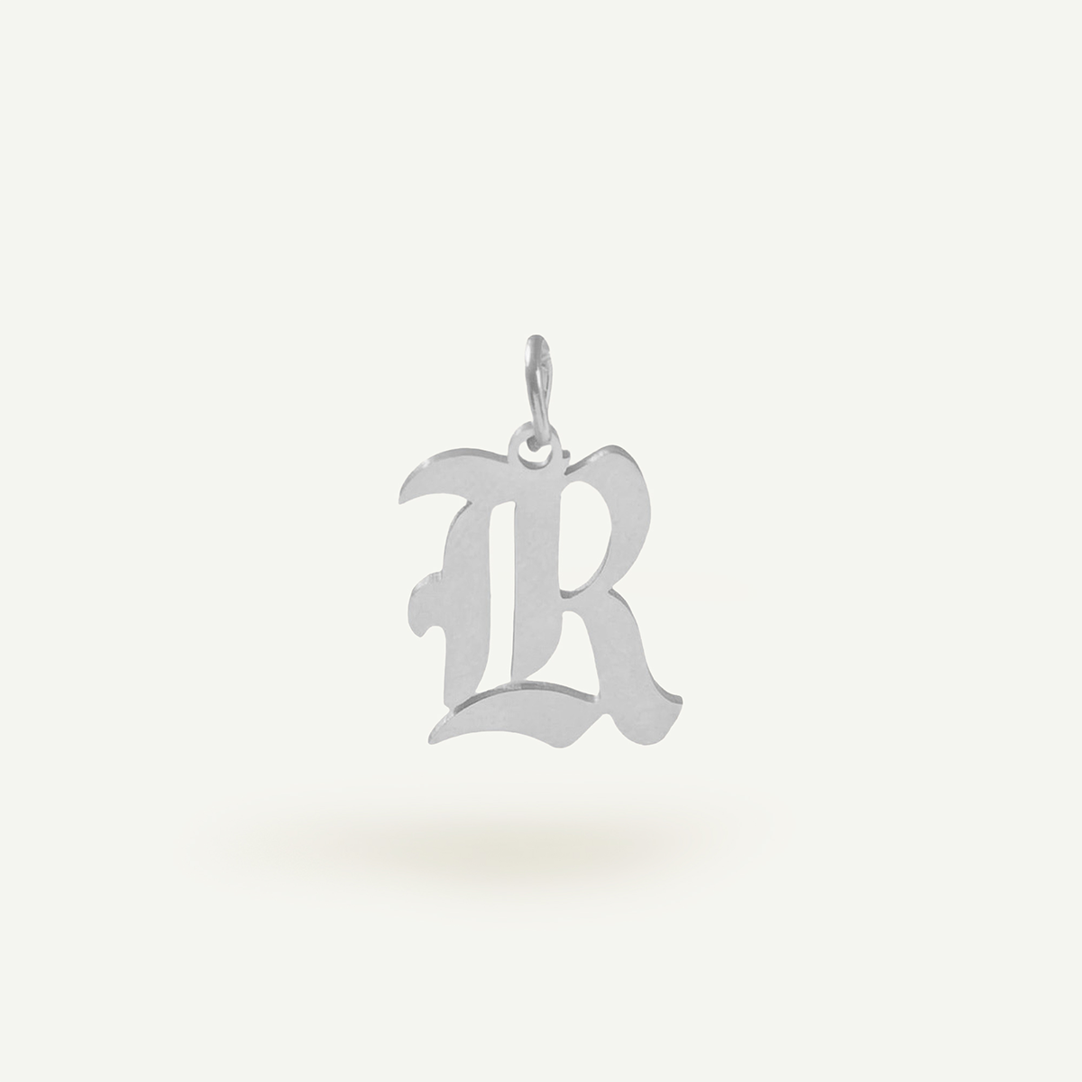 Old English Monogram Charm