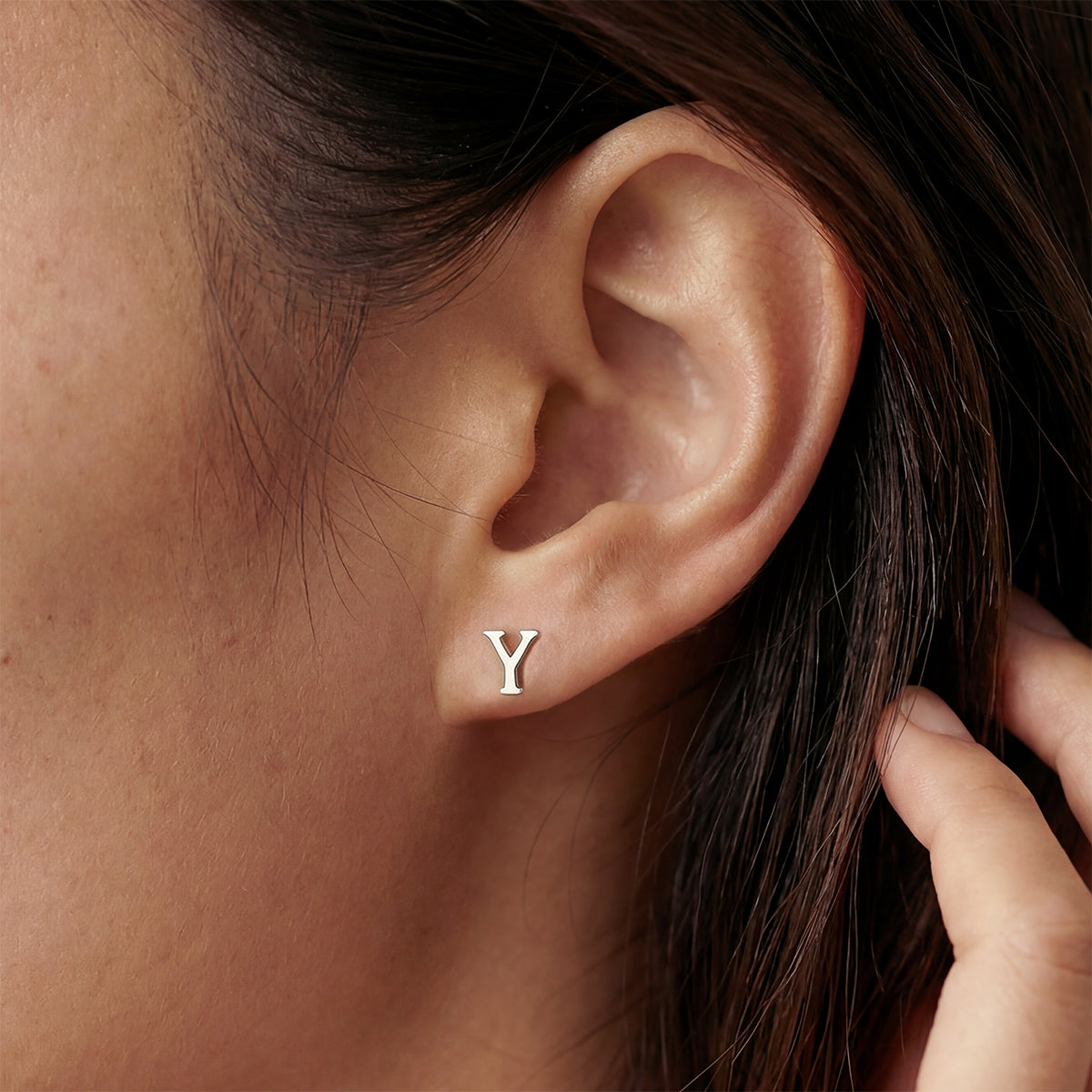 Basic Monogram Studs