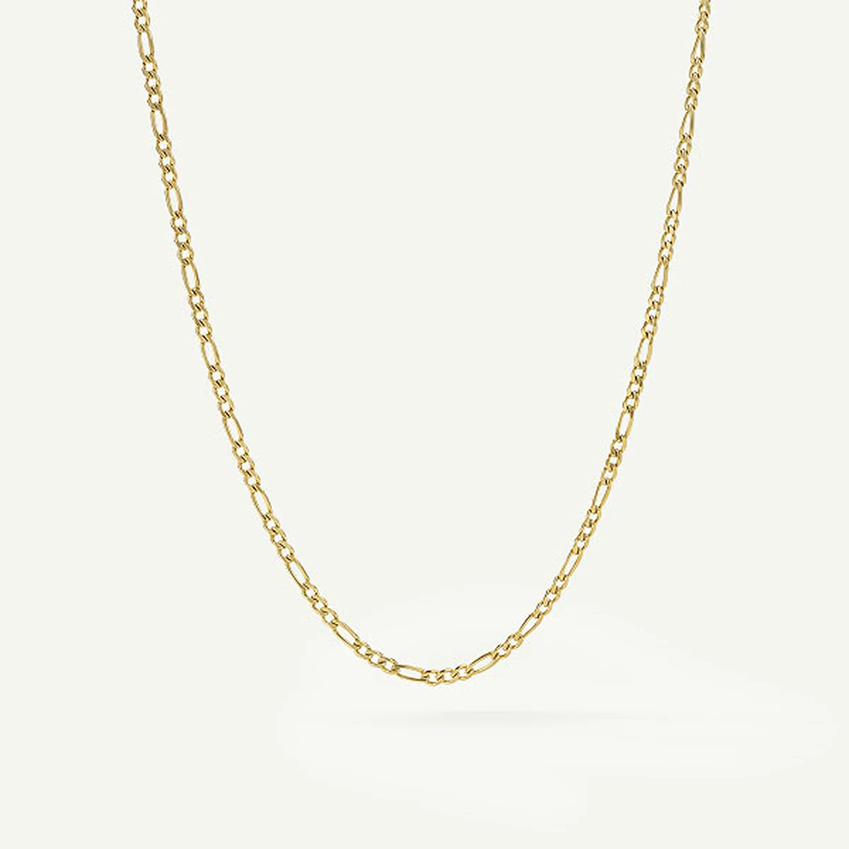 Micro Figaro Chain Necklace