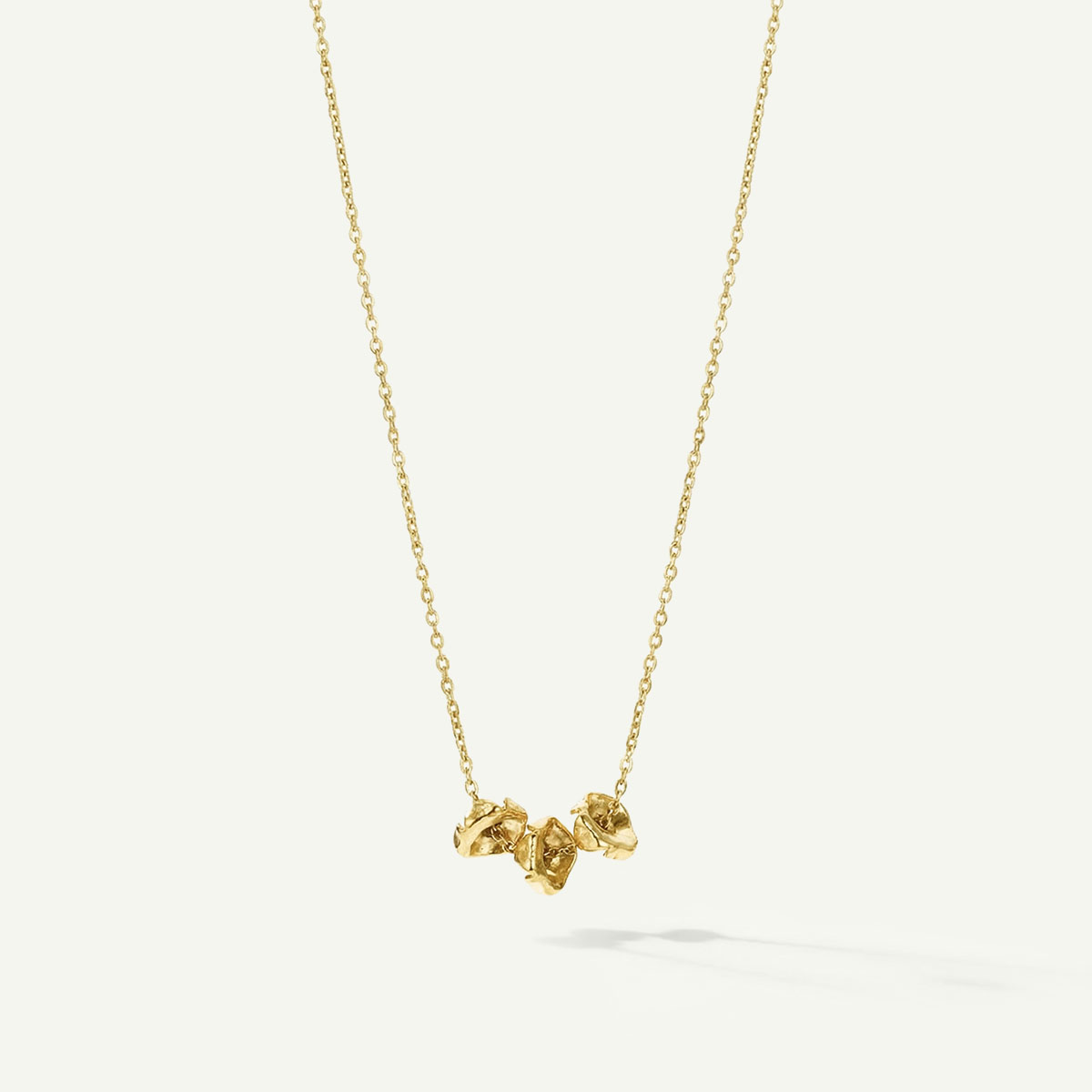 Puakenikeni Bead Necklace, Gold