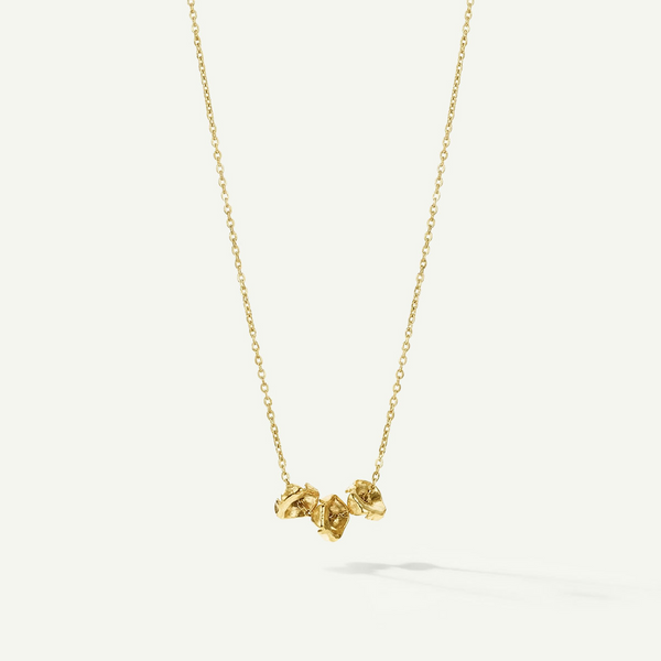 Puakenikeni Bead Necklace, Gold