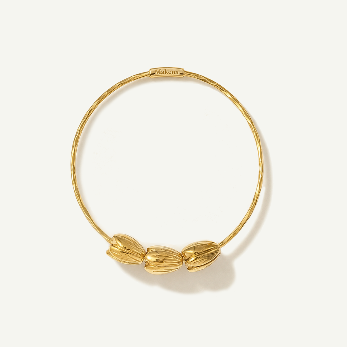 Pikake Bead Bangle