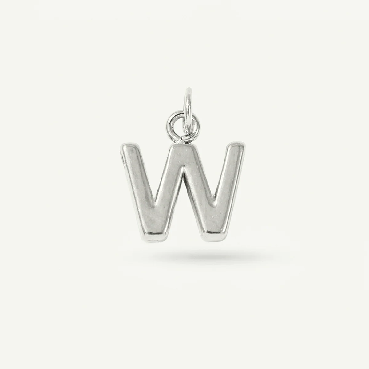 Floating Monogram Letter Charm