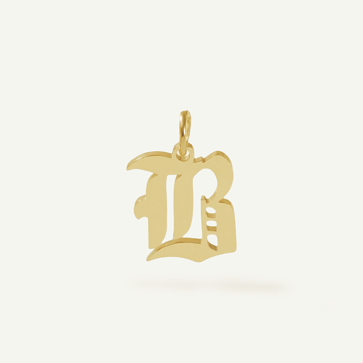Old English Monogram Charm