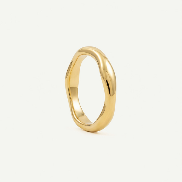 Thick Wavey Ring
