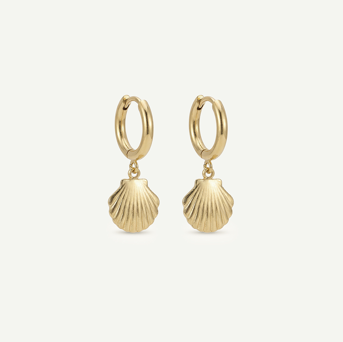 Golden Shell Huggies, Gold