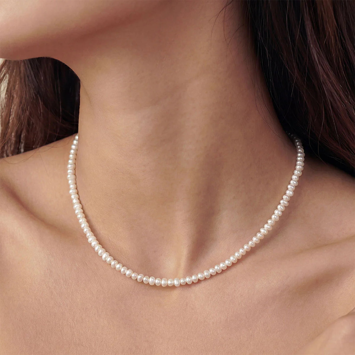 Iolana Pearl Necklace, Gold